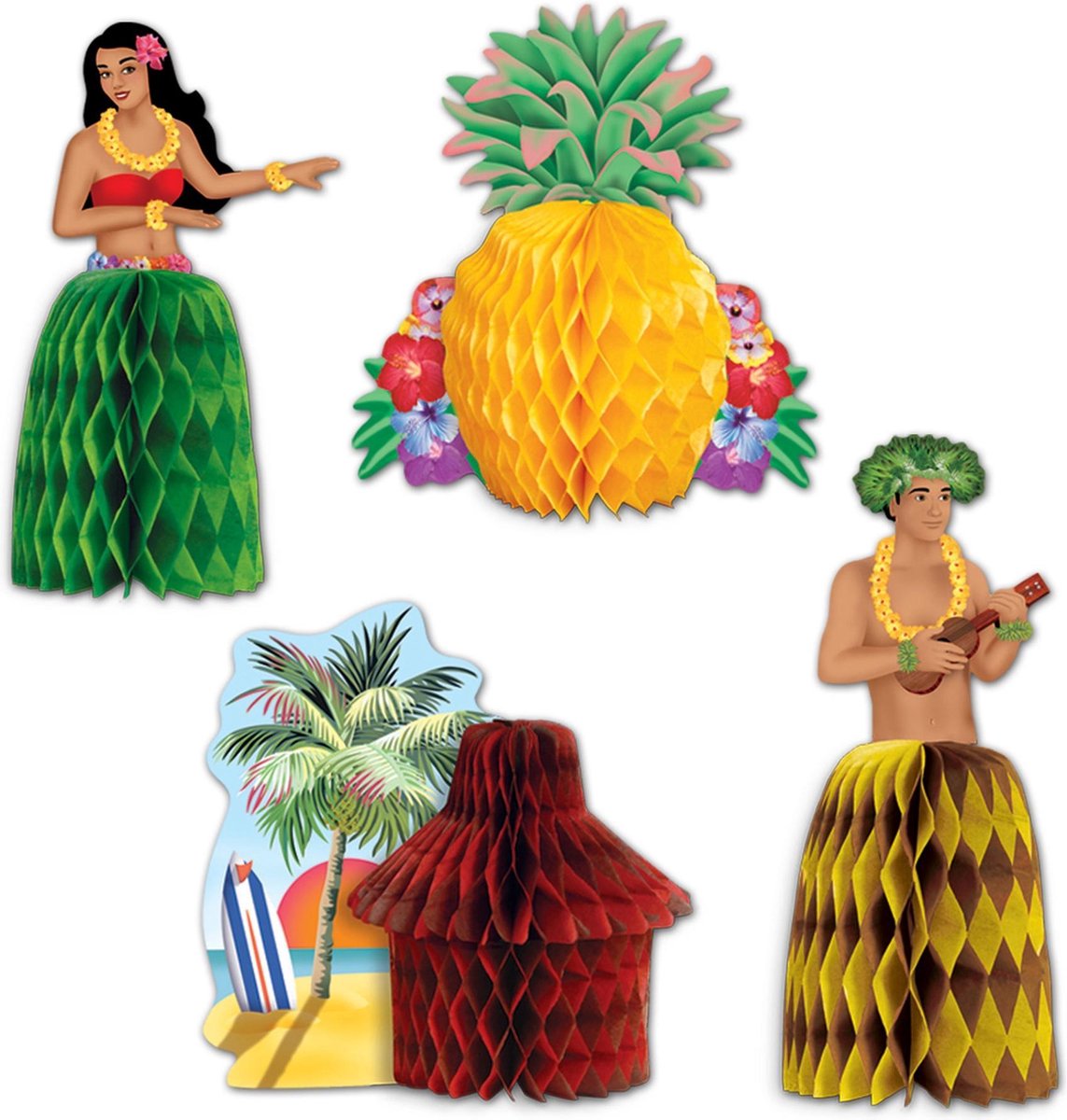 360 DEGREES - Hawaii tafelversiering - Decoratie > Tafeldecoratie beeldjes